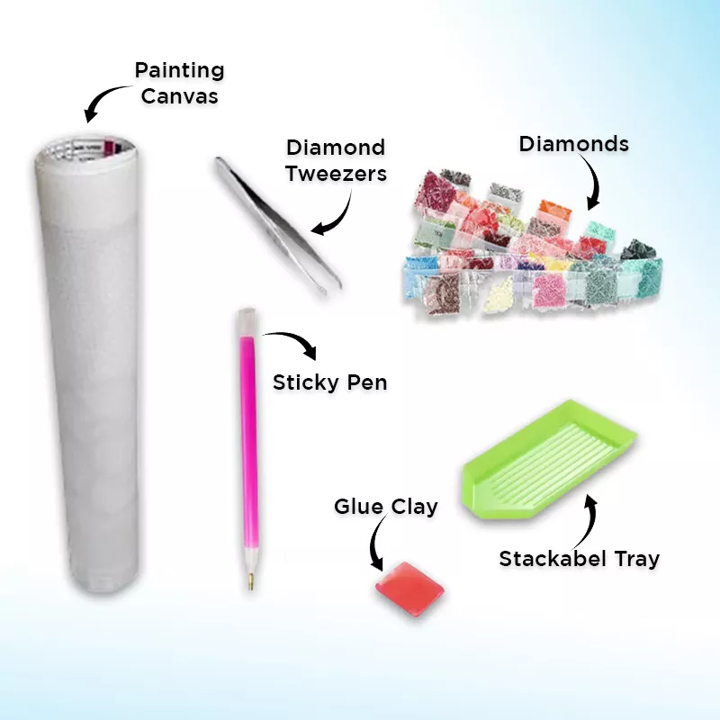 Fantasy Universe Cup Diamond Painting Kit