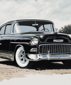 1955 Chevrolet Classic Car Diamond Painting