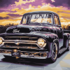 1955 Ford Pickup Classic Diamond Painting