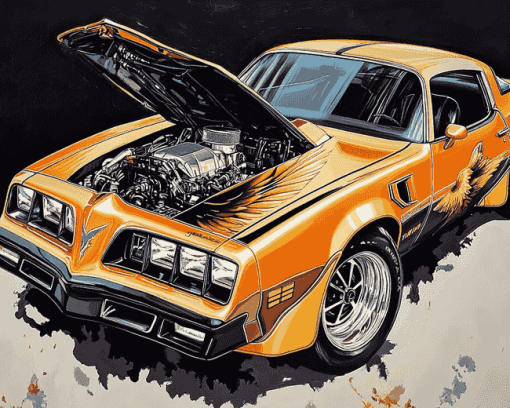 1978 Pontiac Trans Am Diamond Painting