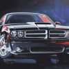 2010 Dodge Charger Engine Diamond Painting