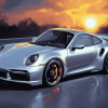 911 Turbo Engine Diamond Painting