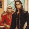 A Court of Thorns and Roses Tamlin Diamond Painting