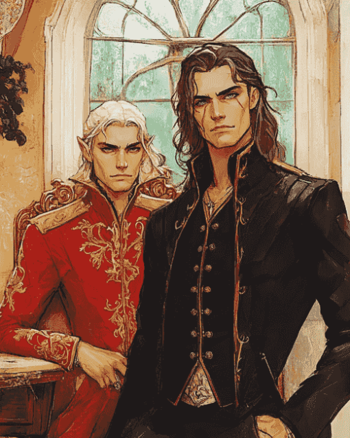 A Court of Thorns and Roses Tamlin Diamond Painting