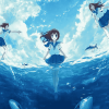 A Lull In The Sea Anime Diamond Painting