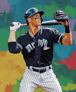 Aaron Judge Baseball Diamond Painting