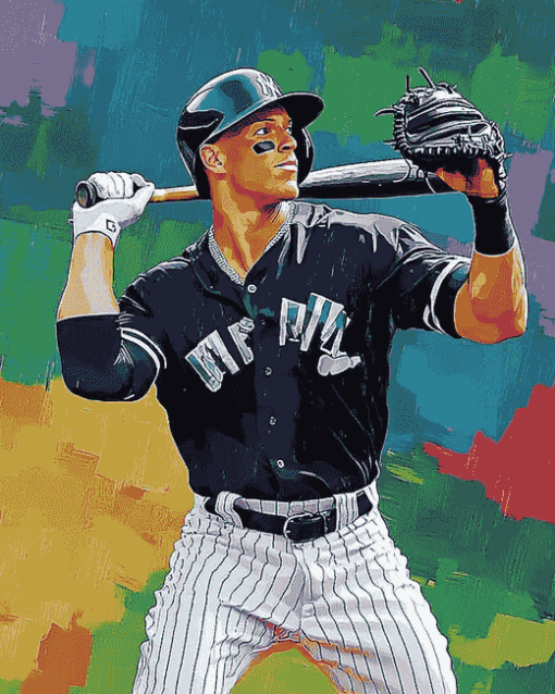 Aaron Judge Baseball Diamond Painting