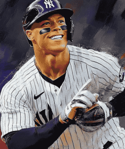 Aaron Judge Baseball Icon Diamond Painting