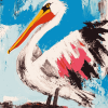 Abstract Pelican Diamond Painting