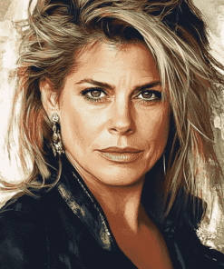 Actress Linda Hamilton Art Diamond Painting