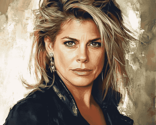 Actress Linda Hamilton Art Diamond Painting