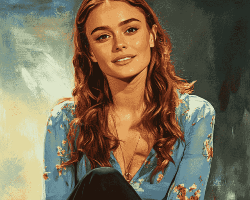 Actress Sophie Skelton Diamond Painting