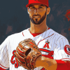 Adam Wainwright Baseball Legend Diamond Painting