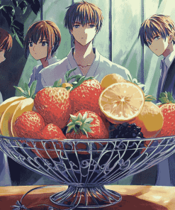 Aesthetic Anime Fruits Basket Diamond Painting