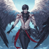 Aesthetic Anime Male Angel Diamond Painting