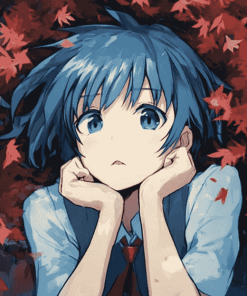 Aesthetic Anime Nagisa Shiota Diamond Painting