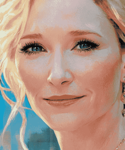 Aesthetic Anne Heche Diamond Painting