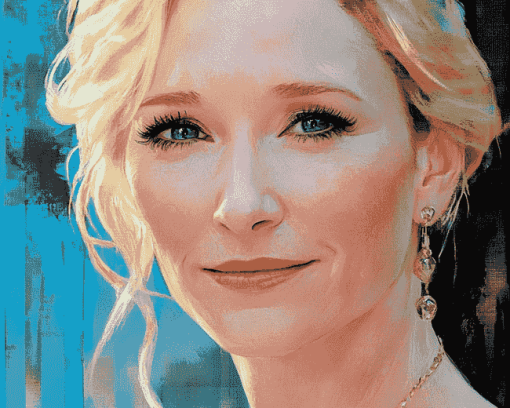 Aesthetic Anne Heche Diamond Painting