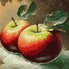 Aesthetic Apple Fruit Diamond Painting