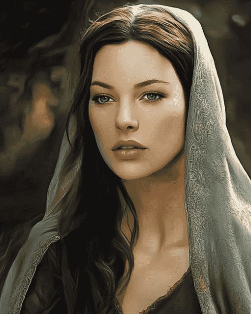 Aesthetic Arwen Lord of the Rings Diamond Painting