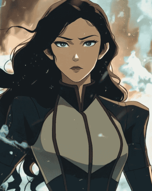 Aesthetic Asami Sato Animation Diamond Painting