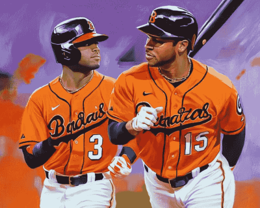 Aesthetic Baltimore Orioles Diamond Painting