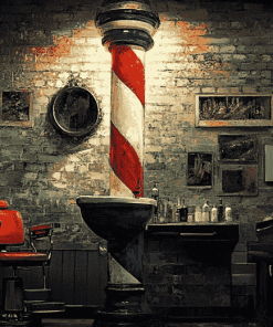 Aesthetic Barber Collection Diamond Painting