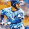 Aesthetic Blue Jays Kevin Kiermaier Diamond Painting