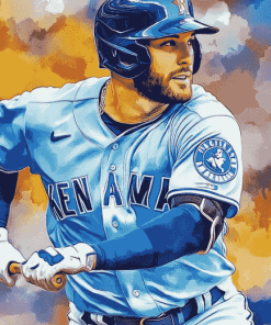 Aesthetic Blue Jays Kevin Kiermaier Diamond Painting