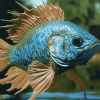 Aesthetic Bluegill Diamond Painting