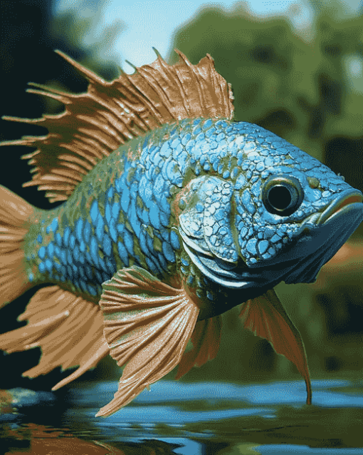 Aesthetic Bluegill Diamond Painting