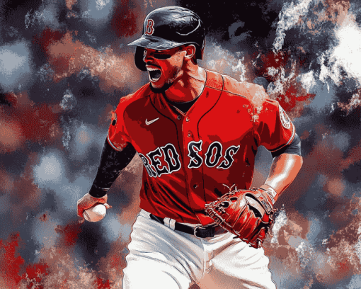 Aesthetic Boston Red Sox Diamond Painting