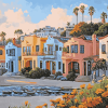 Aesthetic Capitola Architecture Diamond Painting