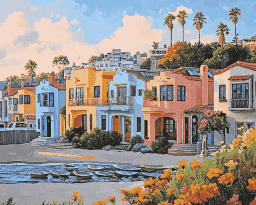 Aesthetic Capitola Architecture Diamond Painting