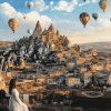 Aesthetic Cappadocia Landscape Diamond Painting