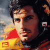 Aesthetic Carlos Sainz Racing Diamond Painting