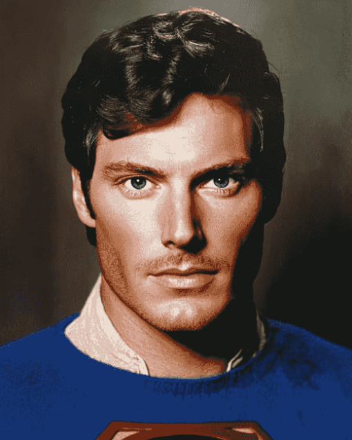 Aesthetic Christopher Reeve Diamond Painting