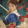 Aesthetic Chun Li Anime Diamond Painting