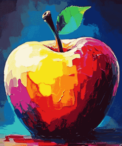 Aesthetic Colorful Apples Diamond Painting