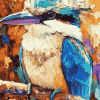 Aesthetic Colorful Kookaburra Diamond Painting