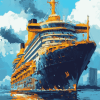 Aesthetic Cruise Ship Diamond Painting