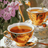 Aesthetic Cups Tea Diamond Painting