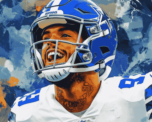 Aesthetic Dak Prescott Football Diamond Painting