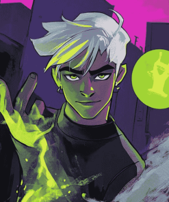 Aesthetic Danny Phantom Anime Diamond Painting