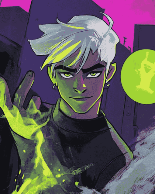 Aesthetic Danny Phantom Anime Diamond Painting