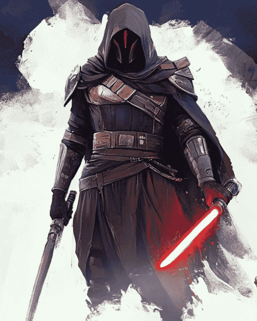 Aesthetic Darth Revan Fantasy Diamond Painting