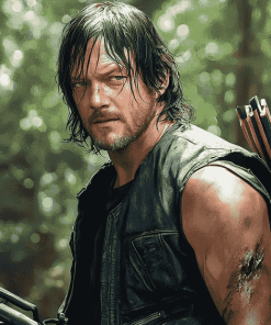 Aesthetic Daryl Dixon Diamond Painting