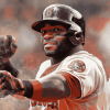 Aesthetic David Ortiz Baseball Diamond Painting