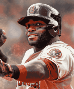 Aesthetic David Ortiz Baseball Diamond Painting