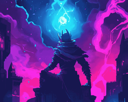 Aesthetic Dead Cells Gaming Diamond Painting